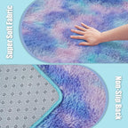 Shag Area Rug for Bedroom 3x5, Fluffy Area Rugs for Living Room, Soft Fuzzy Rug - Image 5