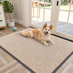 OLANLY Front Door Mat Indoor Outdoor Entrance, Waterproof Heavy Duty Doormat by OLANLY