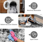 3x16 Washable Runner Rug for Hallway: Extra Long Runners for Entryway Living - Image 3