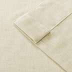 Joydeco Linen Curtains 90 Inch Length 2 Panel Sets, Light Filtering Curtains - Image 7