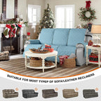 VANSOFY Waterproof Recliner Couch Covers, Sofa Covers 1-Piece Washable - Image 6