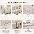 HOMERILLA Sectional Couch Covers - Image 7