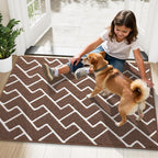 OLANLY Front Door Mat, Non-Slip Rubber Backing, Dirt Resistant and Absorbent - Image 8