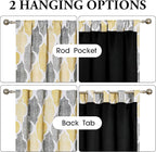 Beauoop 100% Blackout Curtains 84 Inches Long 2 Panels - Image 2