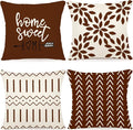 YCOLL Pillow Covers 16x16 Set of 4, Modern Sofa Throw Pillow Cover, Decorative by PillowCoversExpert