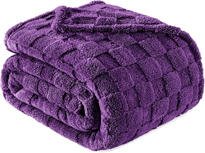 Exclusivo Mezcla Twin Size Flannel Fleece Blanket, Super Soft and Warm by ExclusivoMezcla