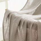 MIULEE Burlywood Birch Linen Curtains 72 Inch Length 2 Panels - Image 6