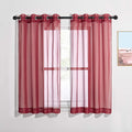 NICETOWN Christmas Sheer Window Curtains by NICETOWN