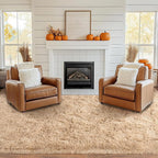Pionblank Large Area Rug for Living Room 10x14, Fuzzy Modern Shag Rug, Fluffy - Image 3