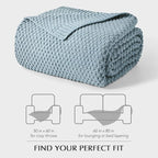EVERGRACEHOME Chunky Chenille Knit Throw Blanket - Image 8