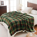 PU MEI Sherpa Fleece Throw Blanket 60" x 80" Reversible Plush Fluffy Large Big - Image 2