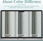 Teal Boho Blackout Curtains 2 Panels 84 Inch - Image 5