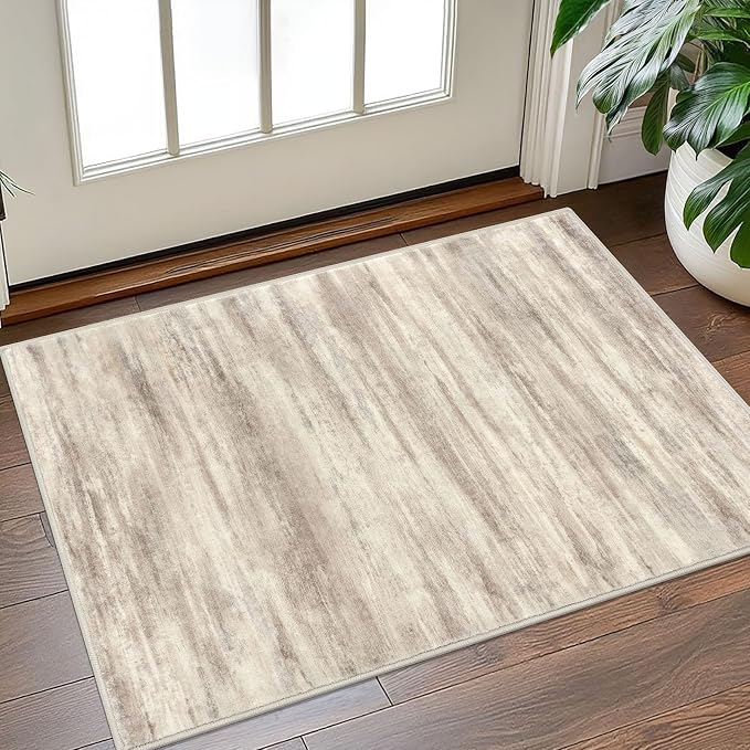 KOZYFLY Modern Abstract Rugs for Entryway 2x3, Washable Kitchen Rug Non-Slip - Image 7