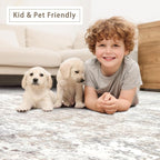 Modern Washable Rugs 9x12 Area Rugs - Image 6