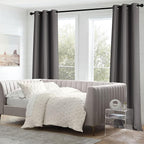NICETOWN Grey Blackout Curtains 63 inch Length - Image 8