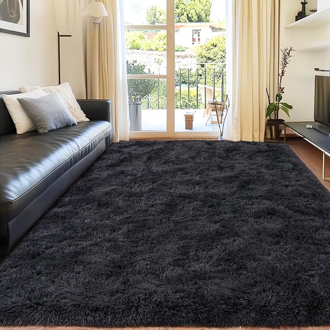 Rugs for Living Room 6x9, Soft Shaggy Modern Shag Area Rug for Bedroom - Image 9