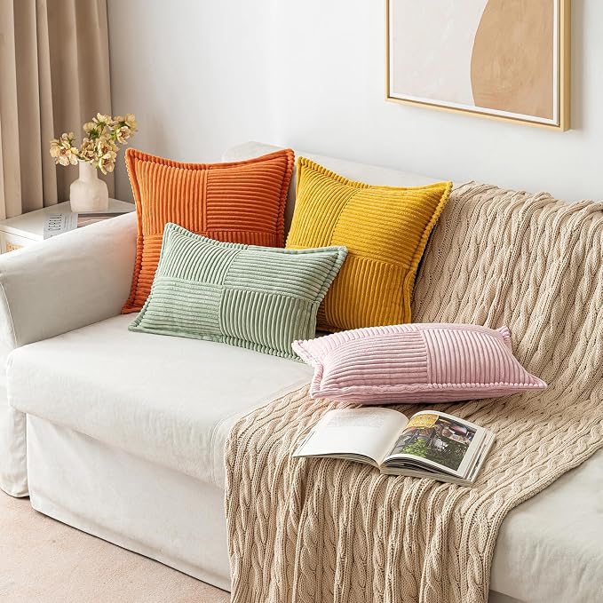 MIULEE Spring Decorative Lumbar Throw Pillow Covers - Image 5