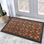 Bulijojo Sturdy Front Entrance Doormats, Durable Heavy Duty Welcome Mat by ShowYourStyle