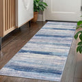 KOZYFLY Modern Abstract Washable Rug Runner 2x5 Hallway Rug Runner Non-Slip by KOZYFLY