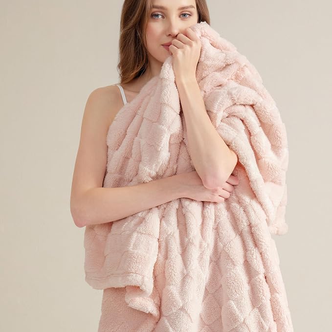 Bedsure GentleSoft Blankets Queen Size by BEDSURE