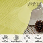 Simplebrand Lemon Sheer Curtains 84 Inches Long, Light Filtering Rod Pocket - Image 5