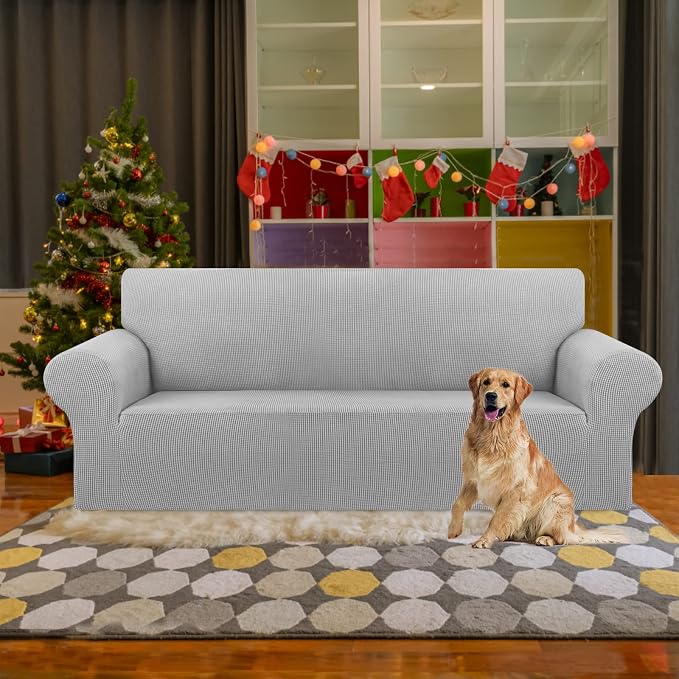 KEKUOU Stretch Sofa Cover Slipcover ，Couch Covers - Image 2