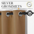 NICETOWN Sleek Blackout Curtains 72 inches Length - Image 3