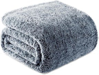 Exclusivo Mezcla Plush Fuzzy Fleece Throw Blanket Extra Large, Super Soft - Image 5