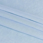 DWCN Sky Blue Sheer Curtains Semi Transparent Voile Rod Pocket Curtains - Image 6