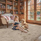 3x5 Rug, Bedside Preppy Dorm Area Rug, College Essentials Small Carpets - Image 5