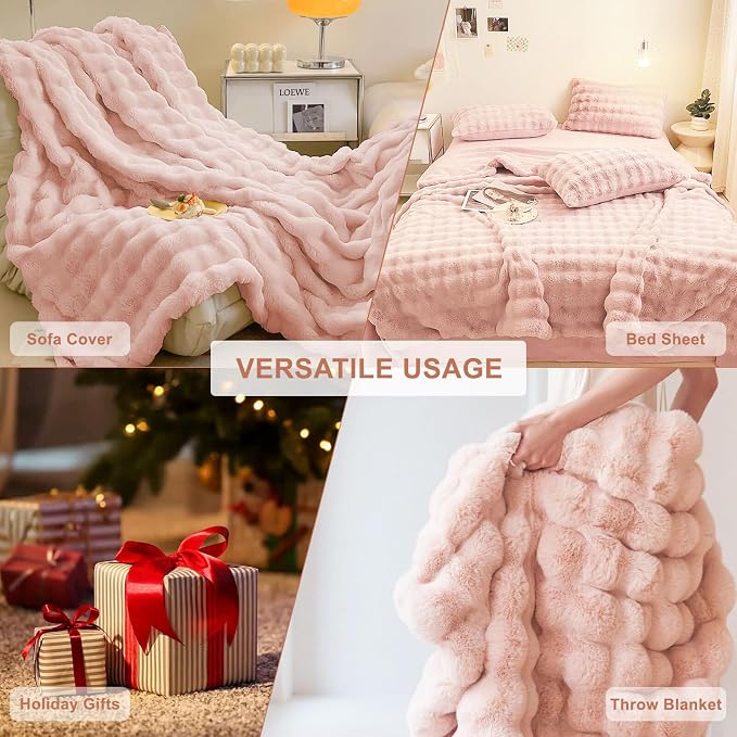 HANDONTIME Faux Fur Plush Sofa Covers - Image 5