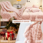 HANDONTIME Faux Fur Plush Sofa Covers - Image 5