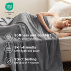 Bedsure GentleSoft Fleece King Size Blankets - Image 3