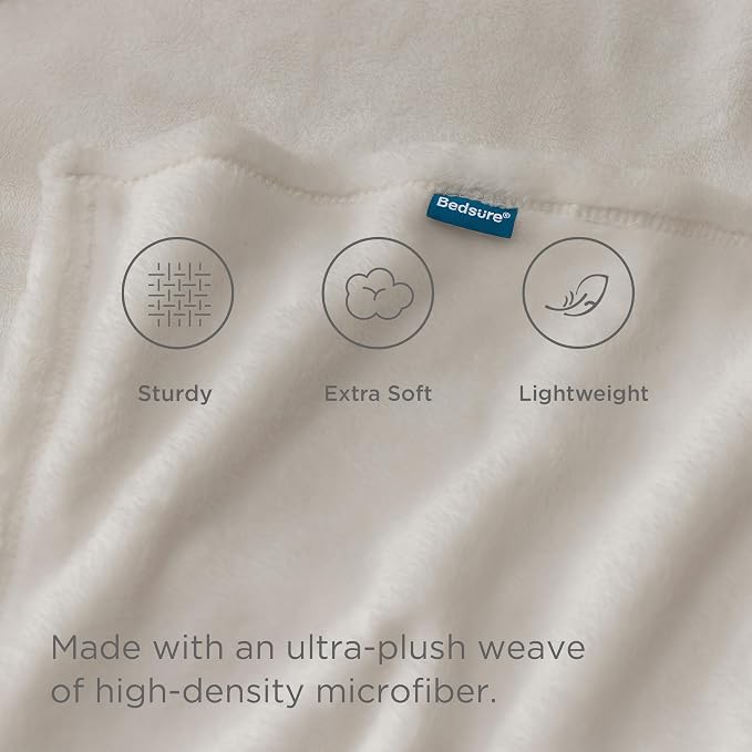 Bedsure GentleSoft Fleece Bed Blankets Large Size Linen - Image 4