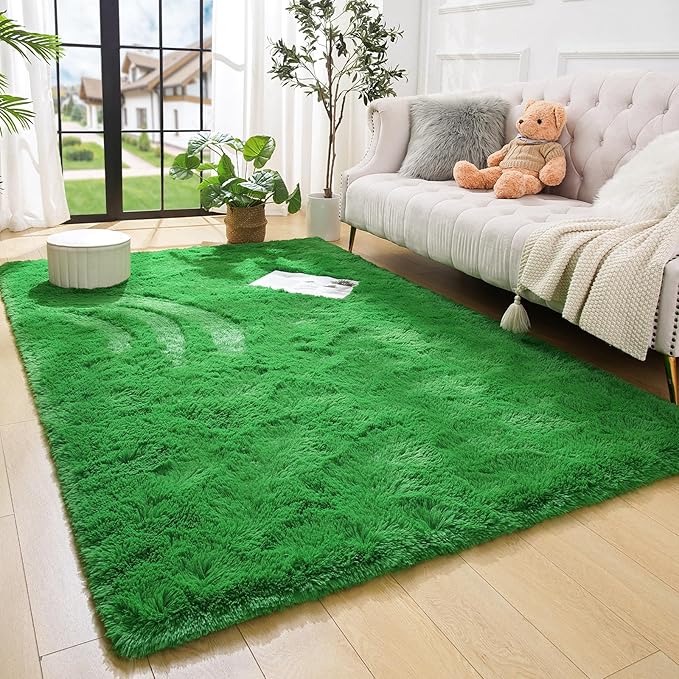 Amearea Premium Soft Fluffy Rug Modern Shag Carpet, Fuzzy Shaggy Rugs - Image 2