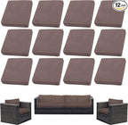 Outdoor Cushion Covers Set, Replacement by SUKAIKEQA