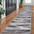 Lansny Modern Abstract Runner Rug 2x10 by lansny