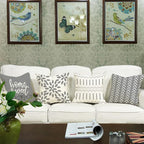 YCOLL Pillow Covers 16x16 Set of 4, Modern Sofa Throw Pillow Cover, Decorative - Image 2