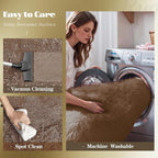 5x8 Area Rug for Living Room: Fluffy Shag Soft Washable Rugs Fuzzy Plush Indoor - Image 4