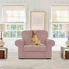 WEERRW Velvet Stretch Chair Sofa Slipcover - Image 2