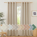 NICETOWN Thick Linen Curtains Privacy by NICETOWN