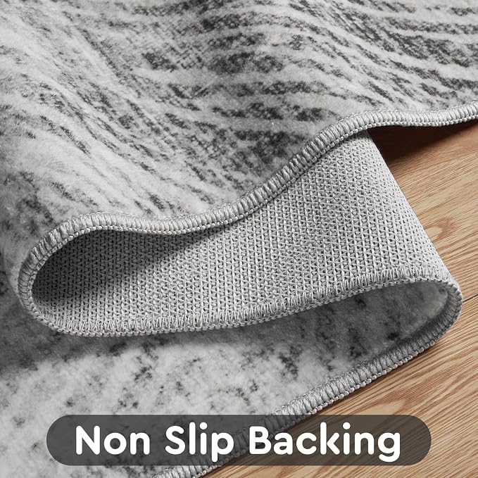 6x9 Area Rugs for Living Room-Machine Washable Rug Ultra Soft Non Slip Area Rug - Image 3