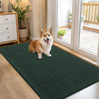OLANLY Dog Door Mat for Muddy Paws 54x32, Absorbs Moisture and Dirt, Absorbent by OLANLY