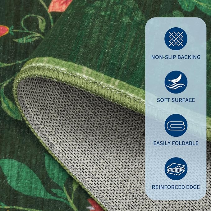 GarveeHome Floral Rug 2.5x10 Runners - Image 6