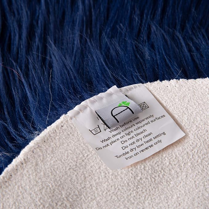 Ashler faux fur rug, Fluffy Shaggy Area Rug Ultra Soft 2.2 x 4 Feet Rectangle - Image 6