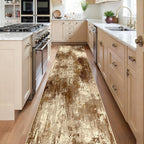 Washable Area Rugs 2'x8' Non-Slip Modern Abstract Soft - Image 2