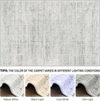 6x9 Area Rugs Washable Rug: Anti-Skid Abstract Modern Living Room Rug Soft Thin - Image 8