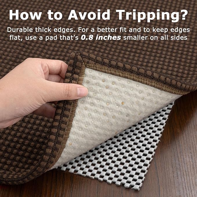 KOZYFLY Runners for Hallways 2x6 ft Washable Kitchen Runner Non Slip Rubber - Image 5