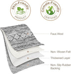 Nakagishi 5x7 Area Rugs Living Room: Washable Large Neutral Soft Rug Stain - Image 9