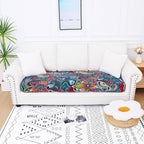Smiry Printed Couch Cushion Covers, Stretch Soft Couch Covers - Image 5